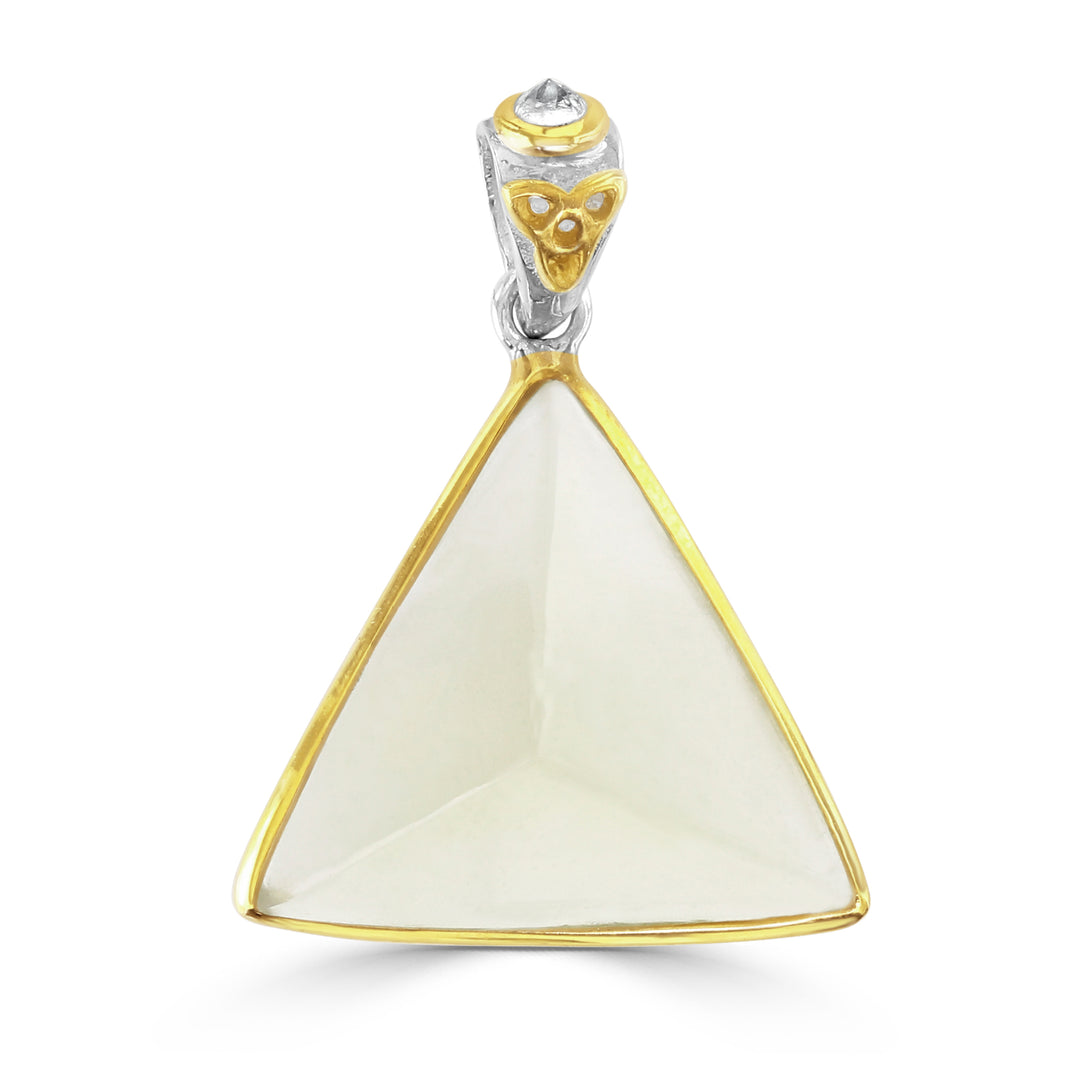 Golden Tektite Pyramid
