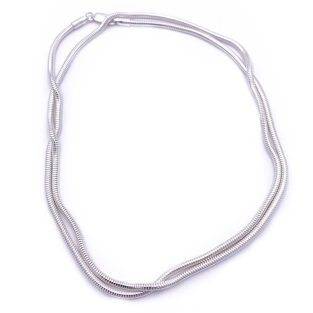 Sterling Silver Heavy Snake Chain
