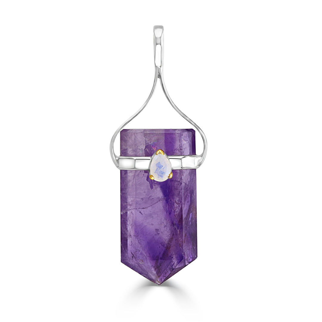 Amethyst Crystal Pendant
