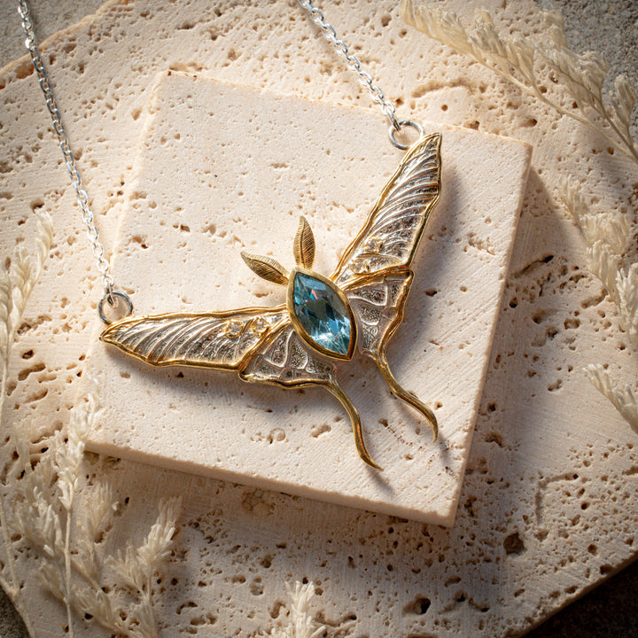 Spirit Moth Necklace