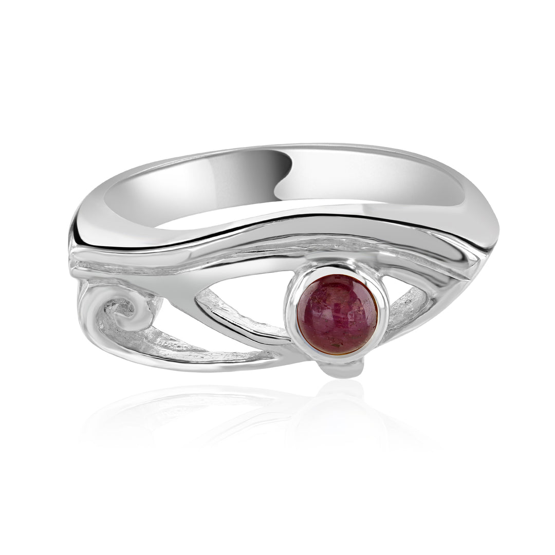 Ruby Eye of Horus Ring