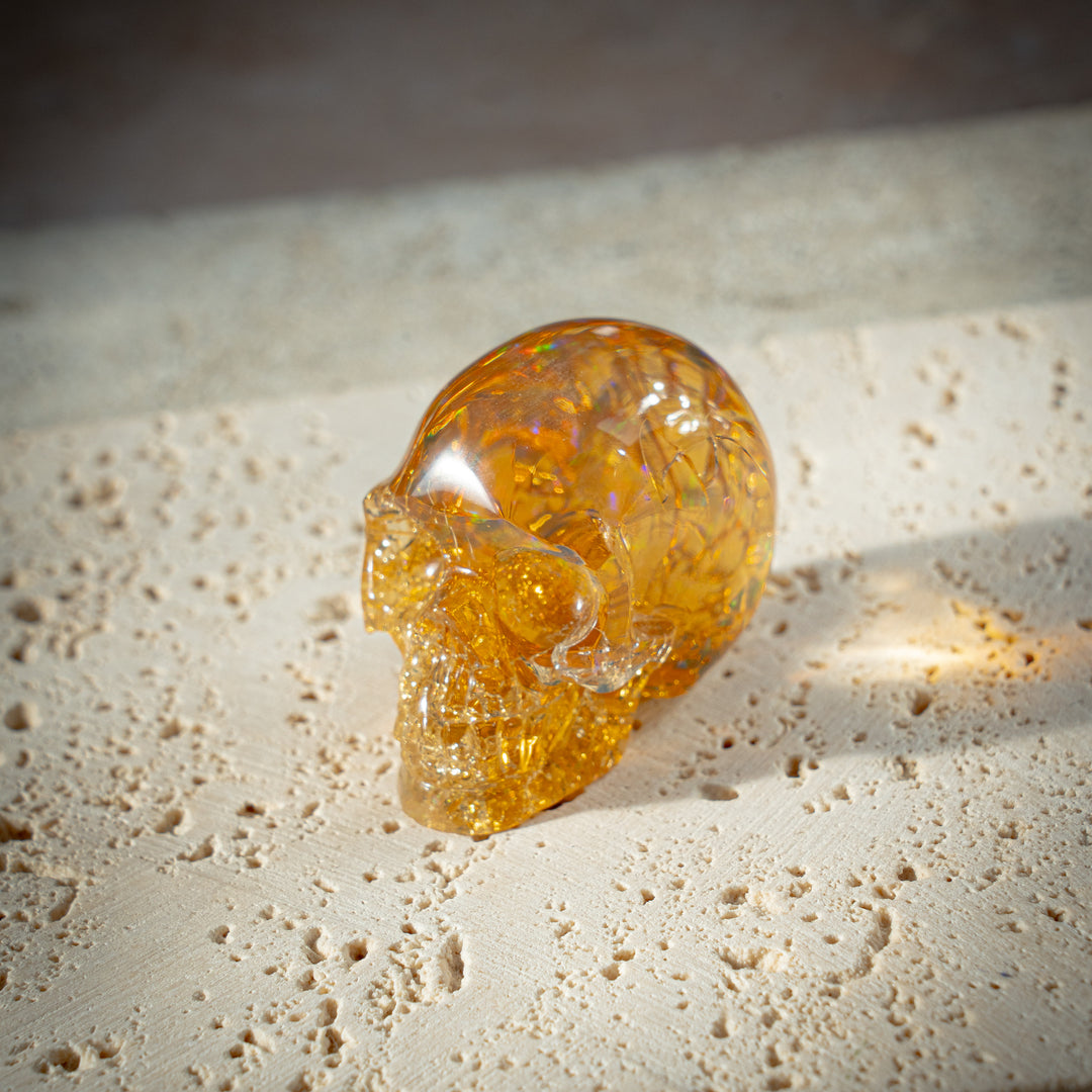 'Ignis' Ethiopian Fire Opal Skull