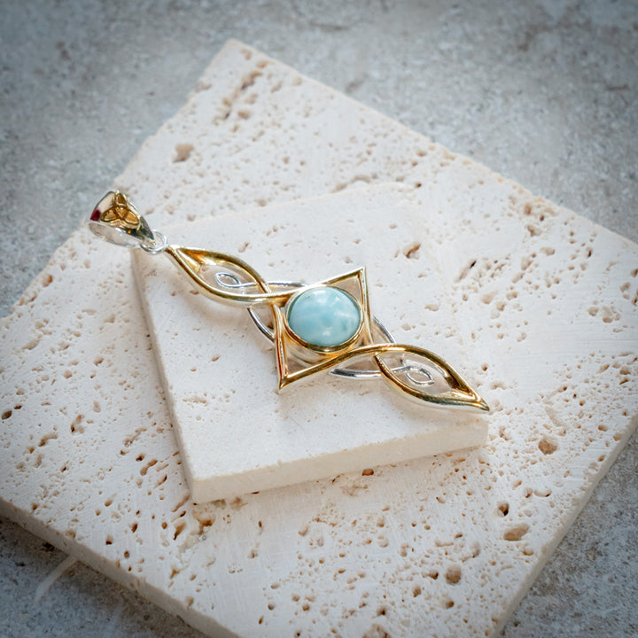 Larimar Etheria Pendant