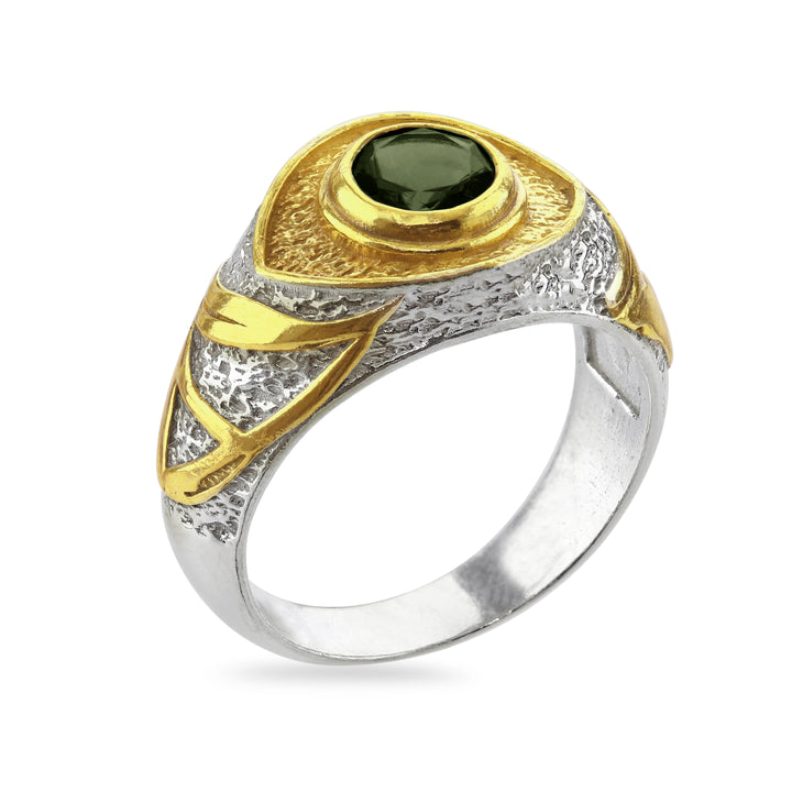 Moldavite Seer Ring