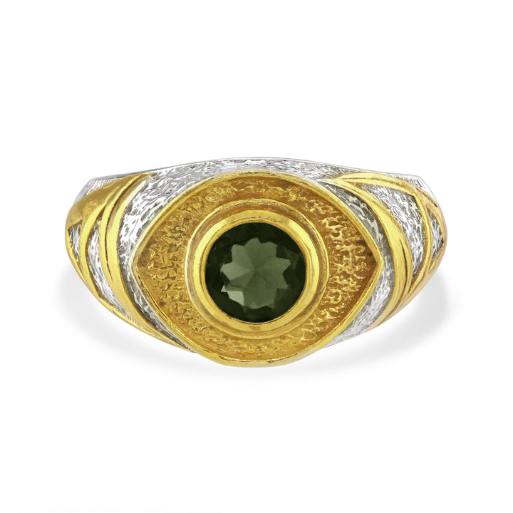 Moldavite Seer Ring