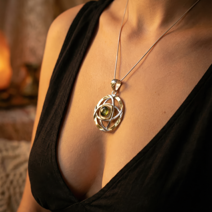 Moldavite Nexus Pendant