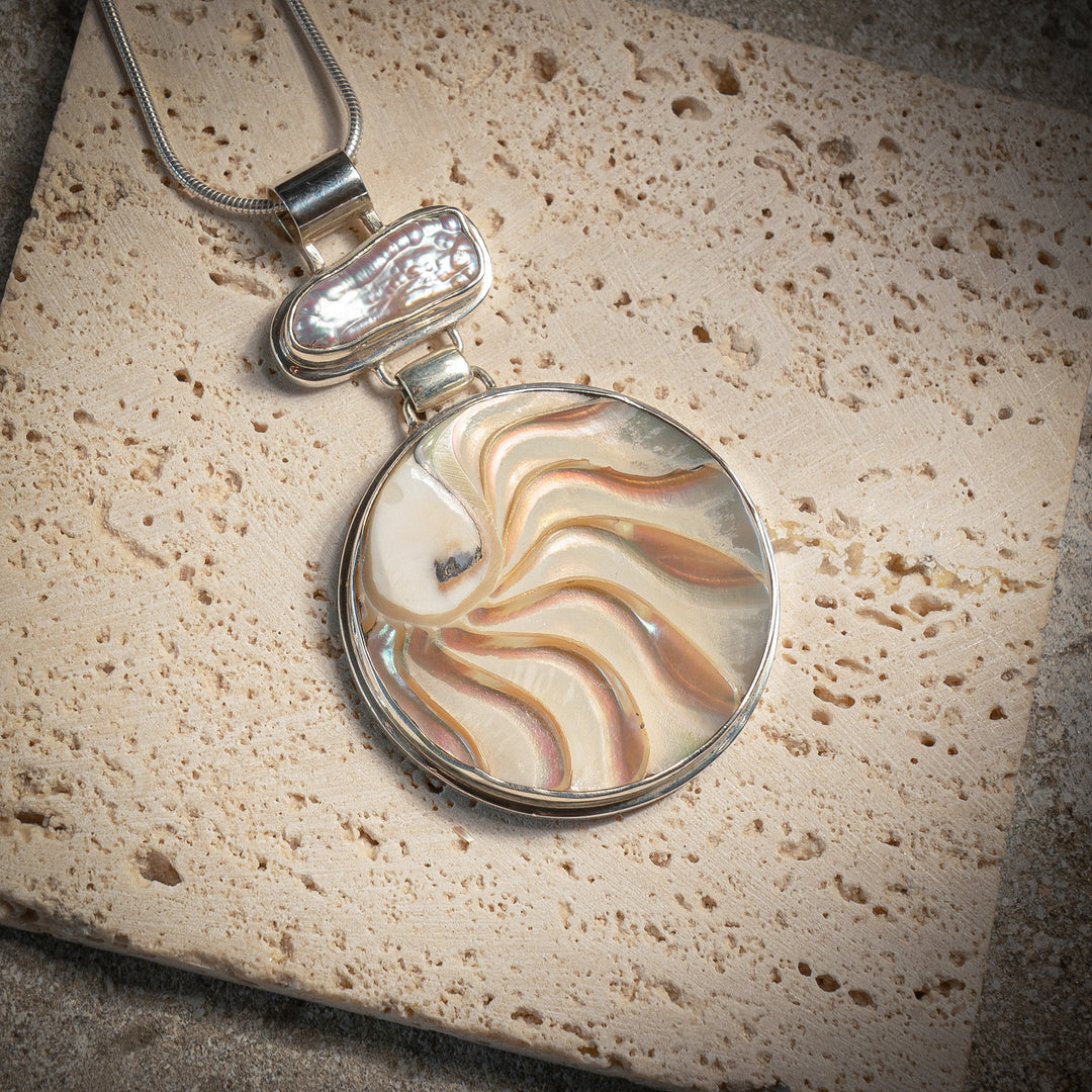 Ocean's Whisper Pendant – StoneAge Glastonbury