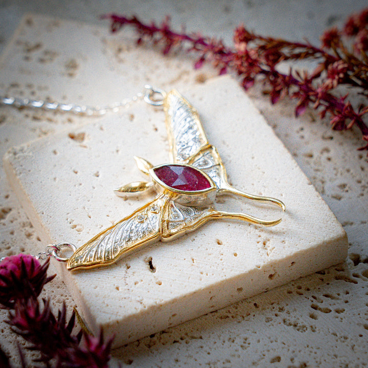 Spirit Moth Necklace