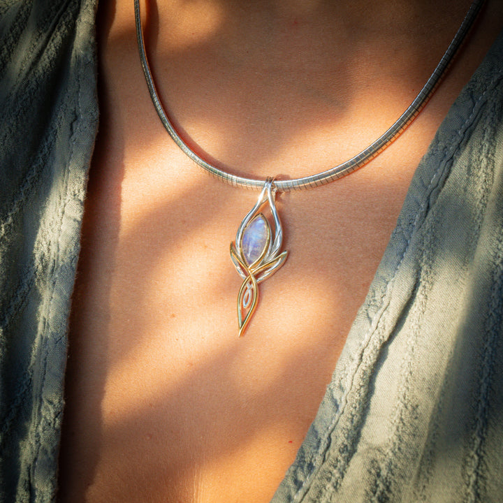 Rainbow Moonstone Angel&