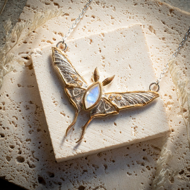 Spirit Moth Necklace