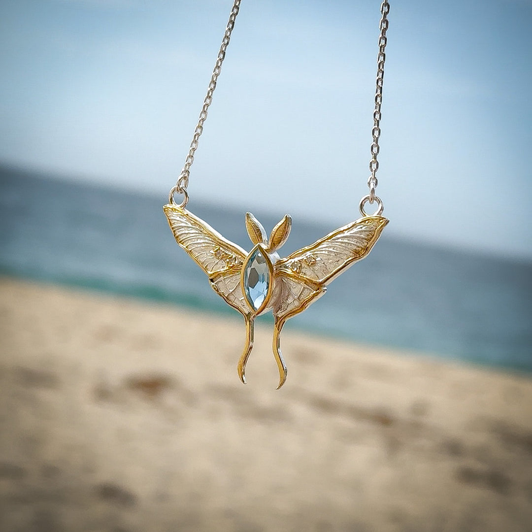 Spirit Moth Necklace