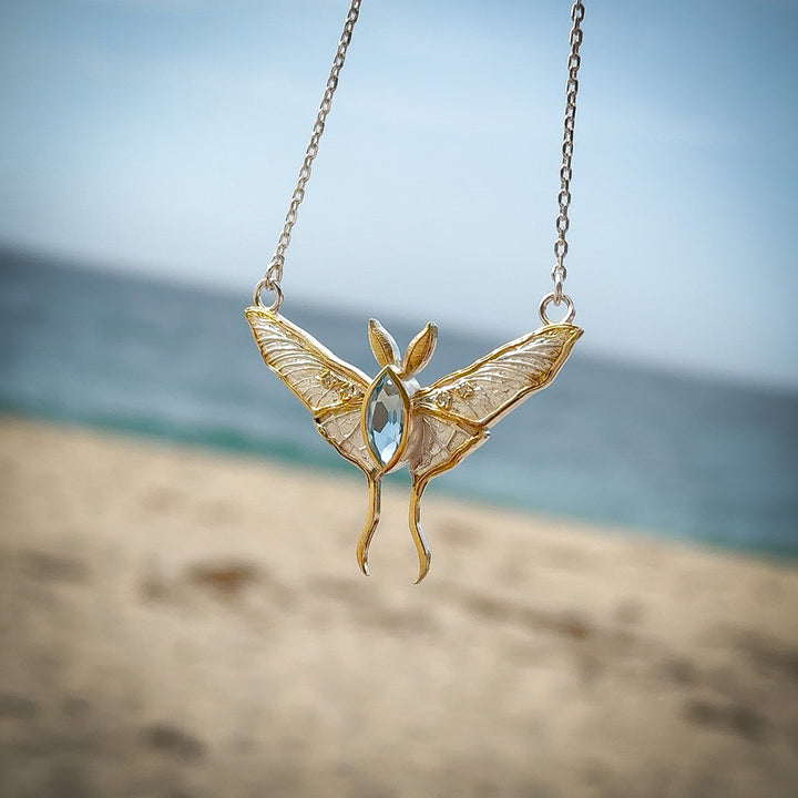 Spirit Moth Necklace