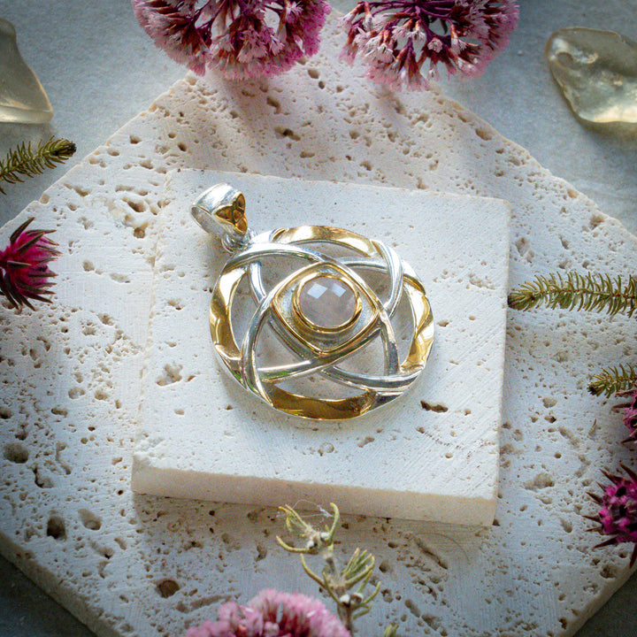 Rose Quartz Nexus Pendant