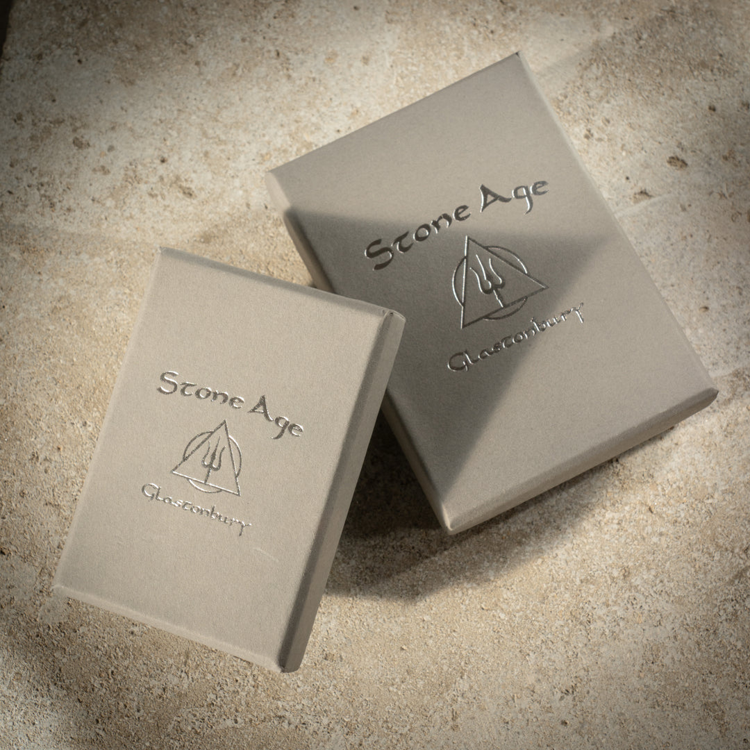 XL Deluxe Crown Set Gold Tektite Pendant