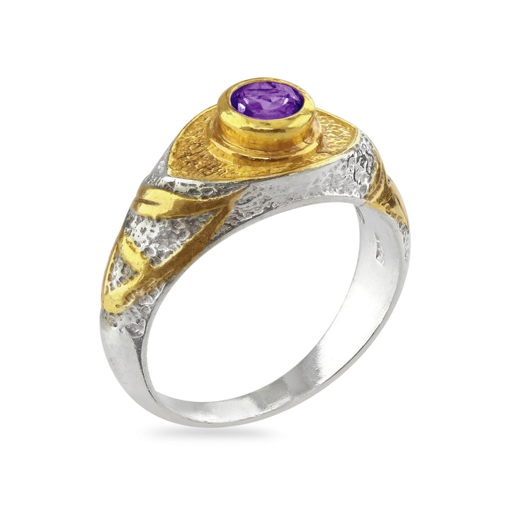 Small Amethyst Seer Ring