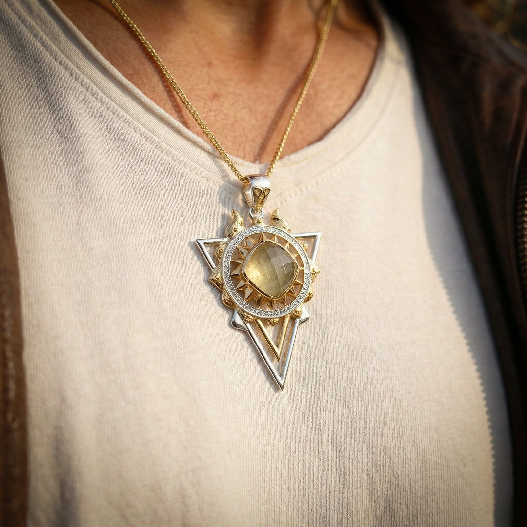 Solar Stargate Pendant