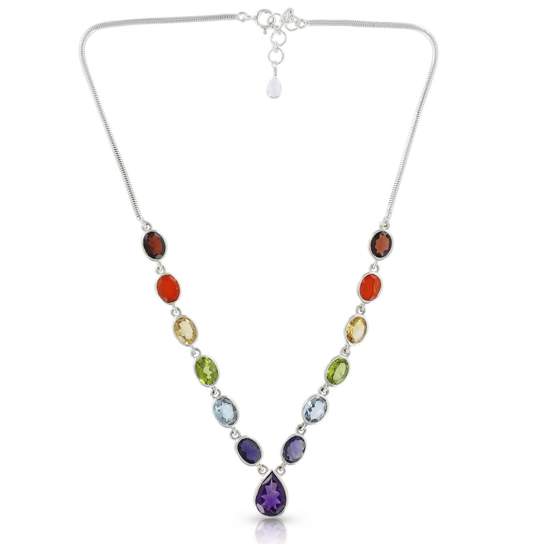 Chakra Collier Necklace