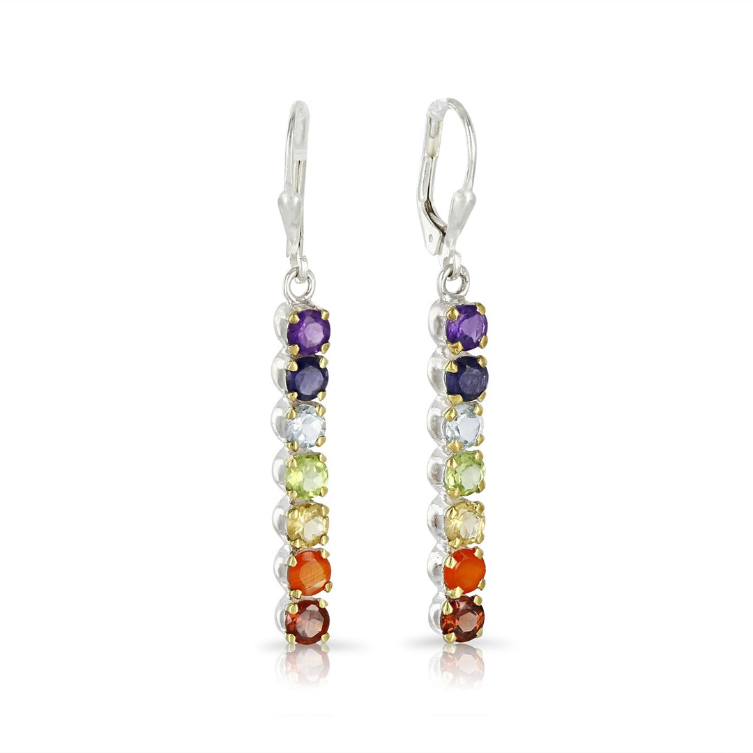 The Chakra Column Earrings