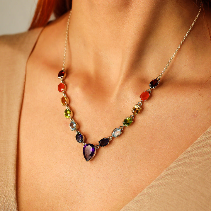 Chakra Collier Necklace