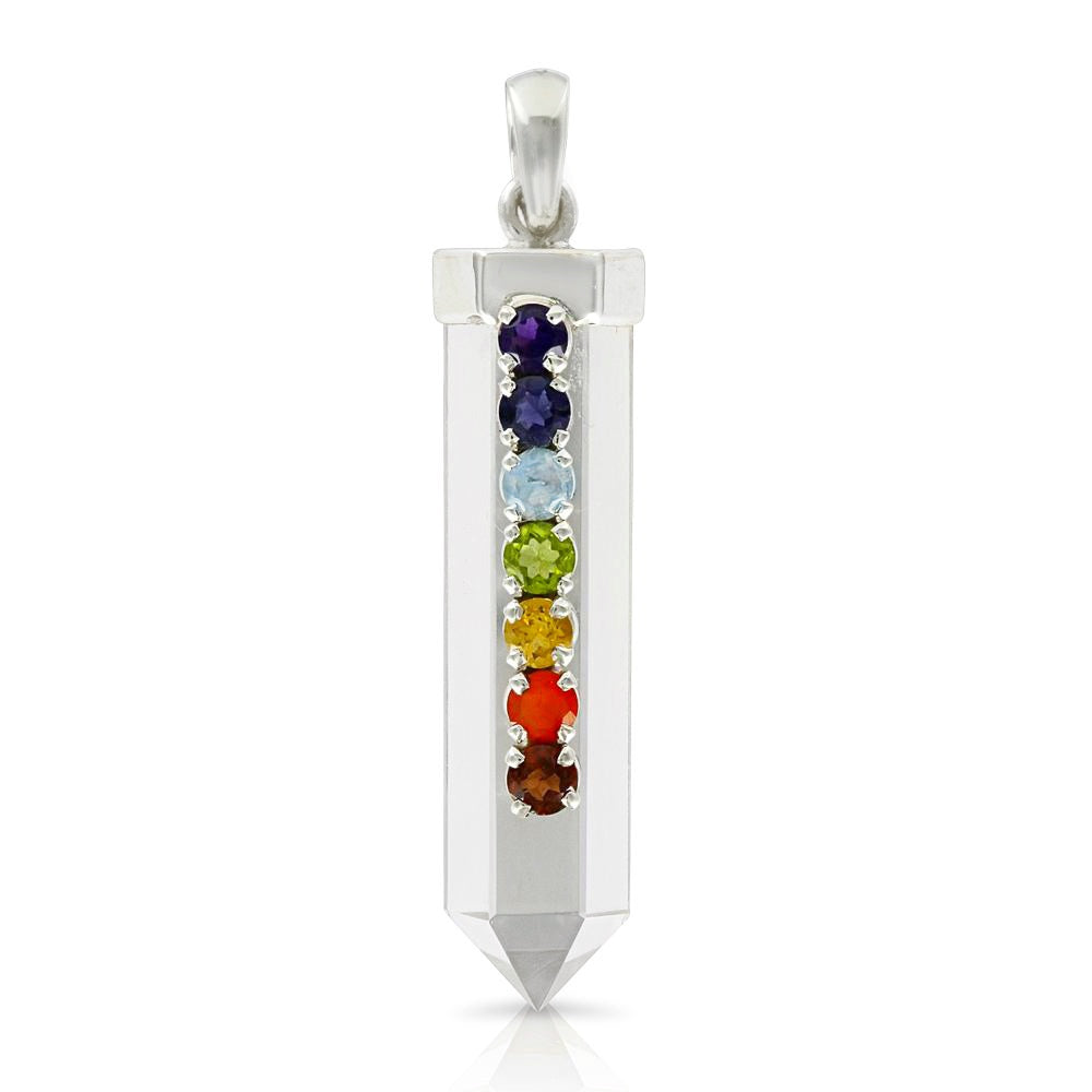 Chakra Crystal Pendant