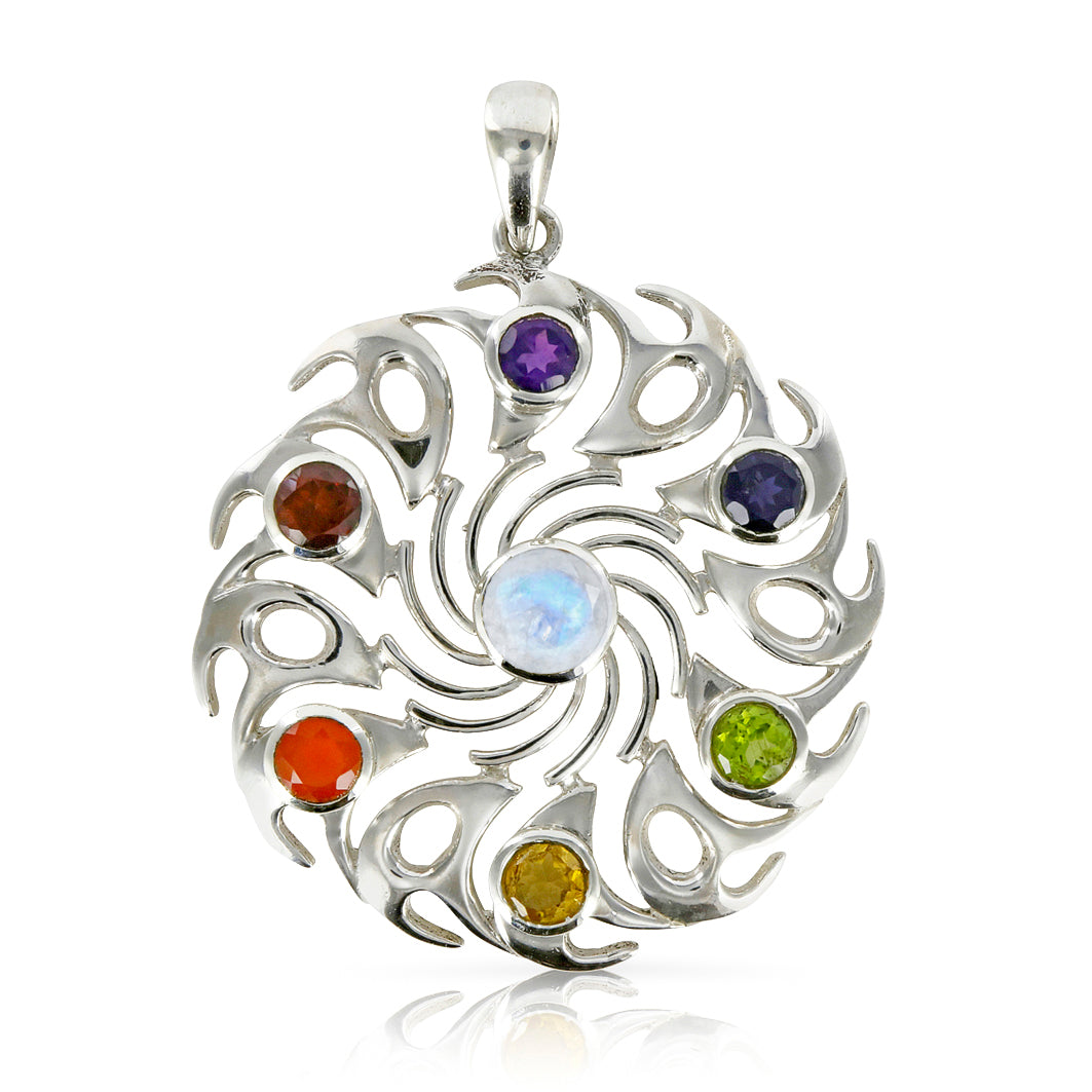 Chakra Vortex Necklace Pendant