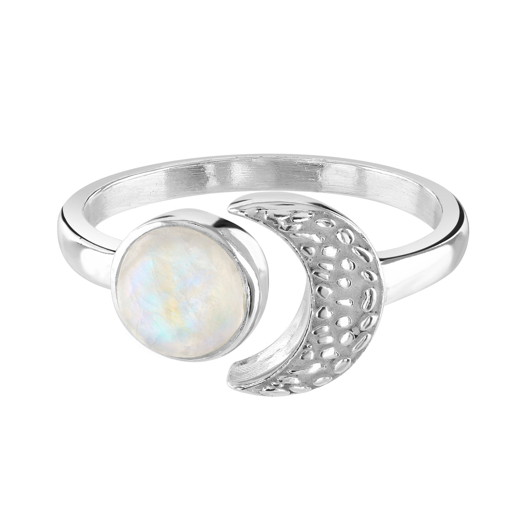 Lunaris Rainbow Moonstone Ring