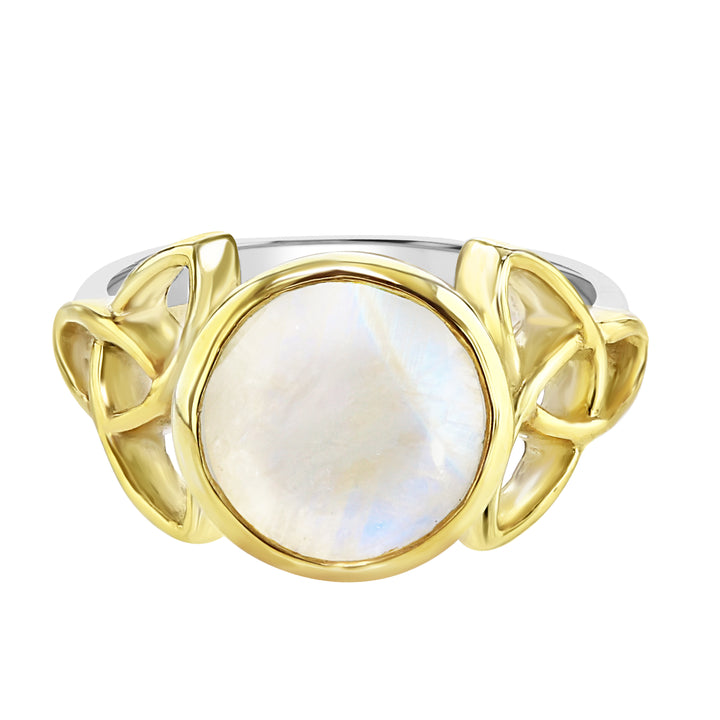 Moonstone Trinity Ring