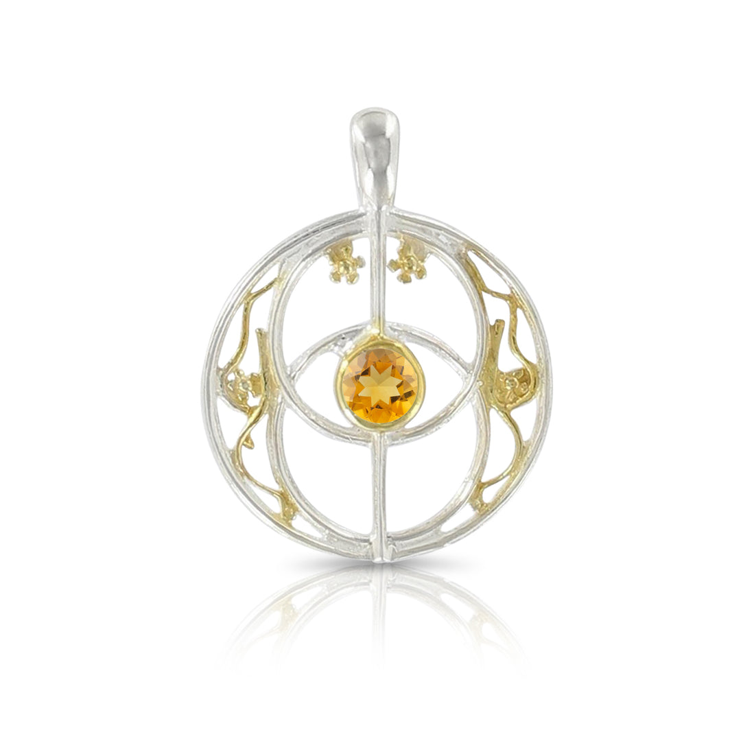 Chalice Well Pendant (Gold Plated)