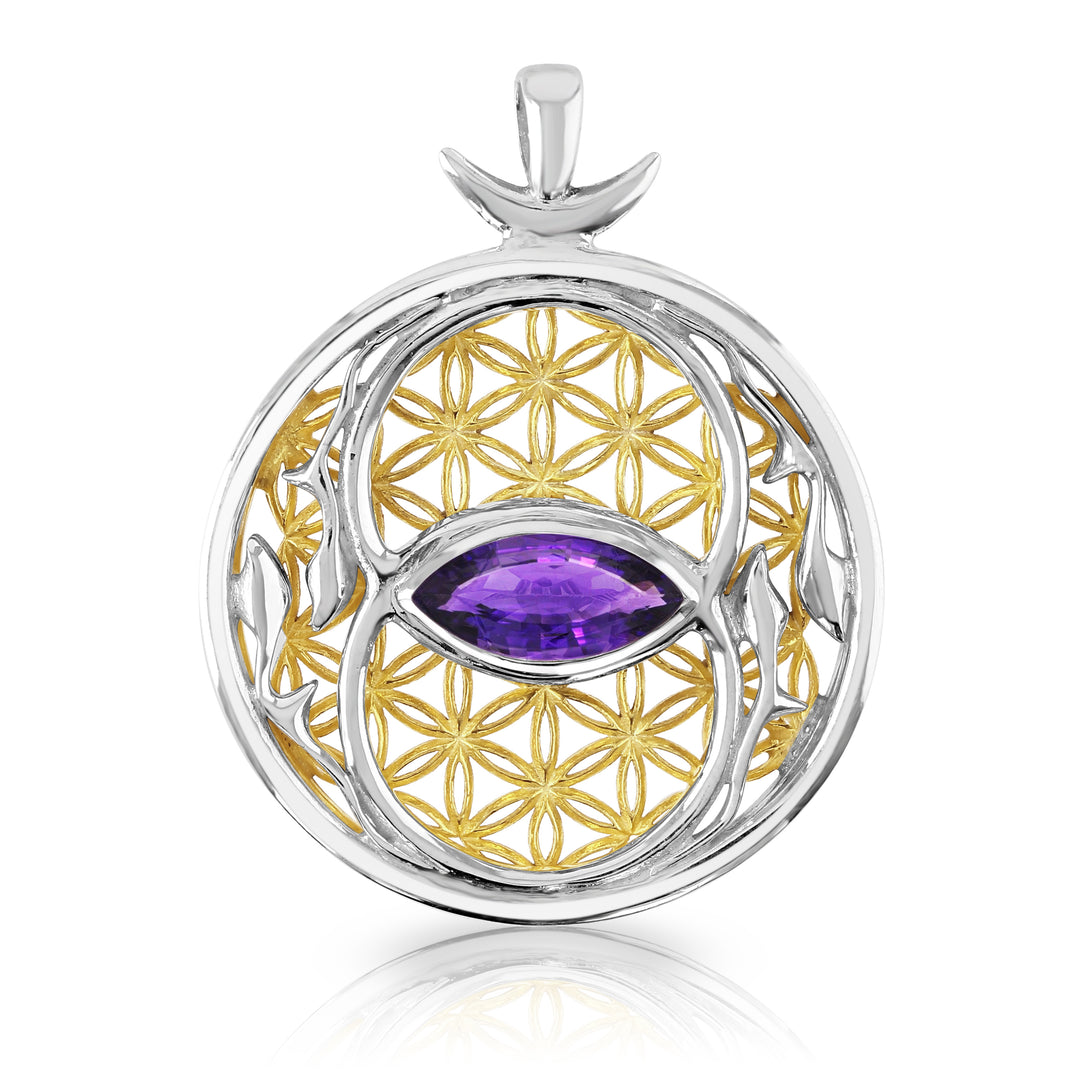 	Flower of Life Vesica Pendant