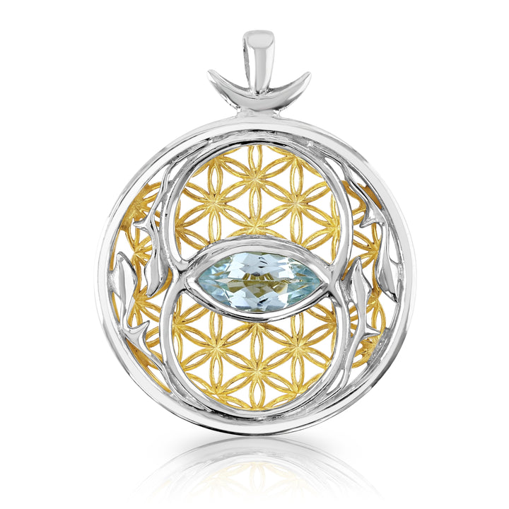 	Flower of Life Vesica Pendant