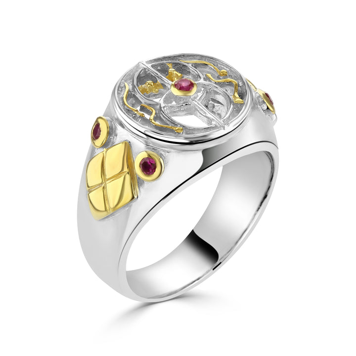 Vesica Pisces Ring